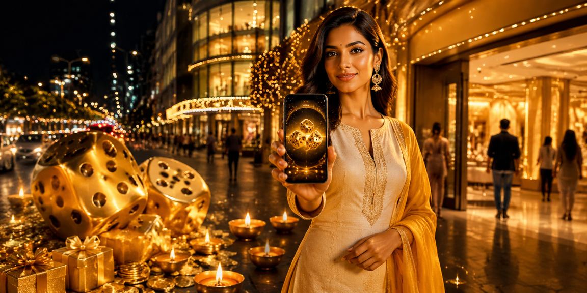 Player using mobile payment apps in Bangalore shopping district